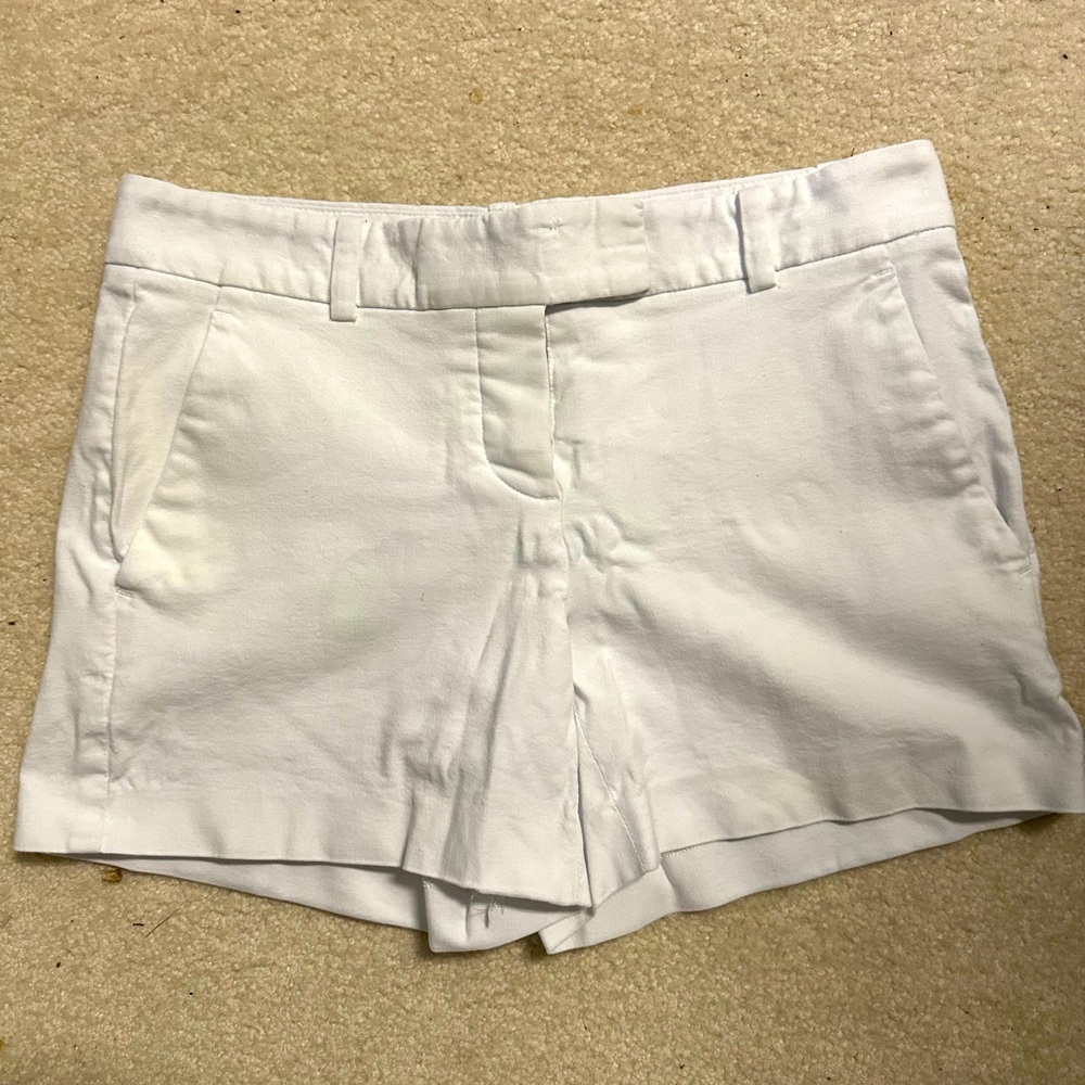 Theory, mid waist shorts